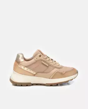 Женские кожаные кроссовки с кружевной застежкой Carmela, бежевый