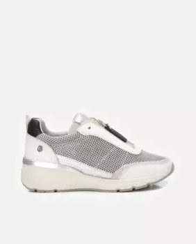 Женские кожаные кроссовки с кружевной застежкой Carmela, белый