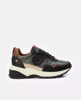 Женские кожаные кроссовки с кружевной застежкой Carmela, цвет Kaki