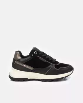 Женские кожаные кроссовки с кружевной застежкой Carmela, черный