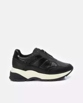 Женские кожаные кроссовки с кружевной застежкой Carmela, черный