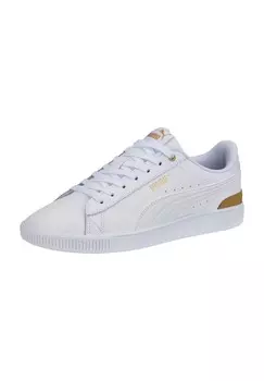 Женские кожаные кроссовки Vikky V3 PUMA, цвет Puma White-puma Wh