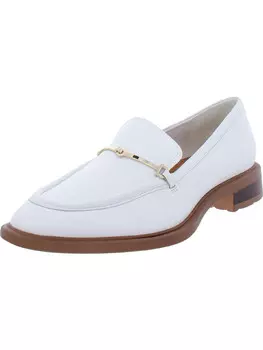 Женские кожаные лоферы без шнуровки Eda Sarto Franco Sarto, цвет White Leather