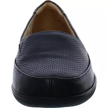 Женские кожаные лоферы Fuji с перфорацией Naturalizer, черный