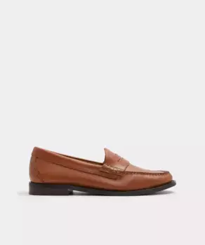 Женские кожаные лоферы с круглым носком Aldo, коричневый