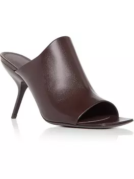 Женские кожаные модные сандалии-мюли Era 85 Salvatore Ferragamo, цвет Testa Di M