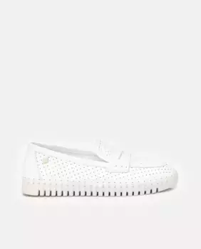 Женские кожаные мокасины Carmela, белый