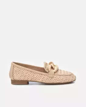 Женские кожаные мокасины Carmela, бежевый