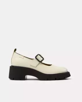 Женские кожаные мокасины Milah Camper, белый