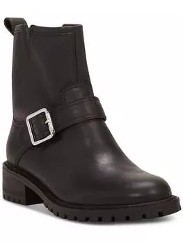 Женские кожаные мотоциклетные ботинки на молнии Lucky Brand, цвет black howdy