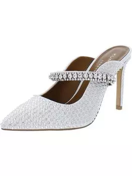 Женские кожаные мюли Duke с острым носком Kurt Geiger London, белый