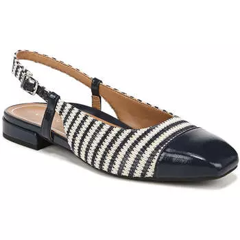 Женские кожаные мюли Petaluma Slingback Vionic, цвет navy stripe
