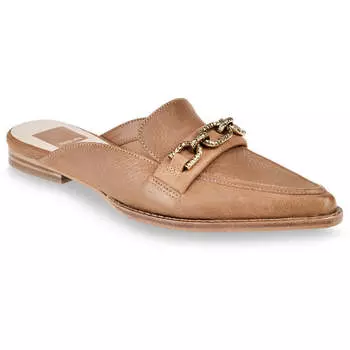 Женские кожаные мюли с острым носком Sidon Dolce Vita, коричневый