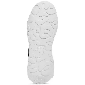 Женские кожаные низкие повседневные и модные кроссовки Alexander McQueen, цвет White-Black