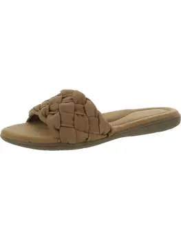 Женские кожаные плетеные сандалии Callisto Array, цвет tan/tan