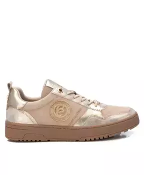 Женские кожаные повседневные кроссовки Carmela Collection от Xti, коричневый/бежевый