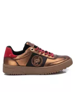 Женские кожаные повседневные кроссовки Carmela Collection от Xti, золотой