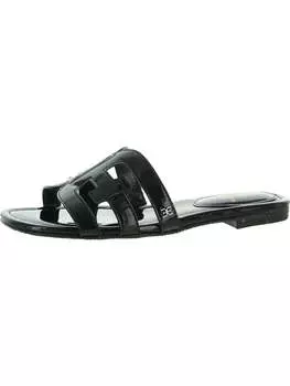 Женские кожаные сандалии Bay Flat Sam Edelman, черный