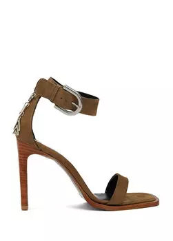 Женские кожаные сандалии camel Academia