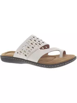 Женские кожаные сандалии Catalina с петлей для большого пальца Array, белый