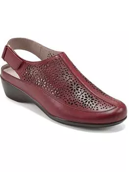 Женские кожаные сандалии Dawn Laser Cut Easy Spirit, темно-красный