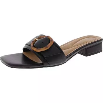 Женские кожаные сандалии GATLIN с пряжкой Easy Spirit, черный