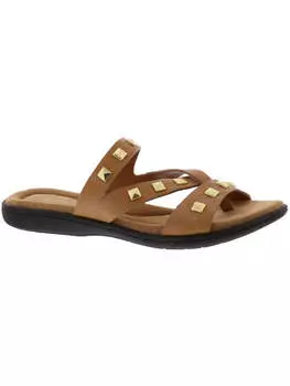 Женские кожаные сандалии LaJolla с металлическим ремешком Array, цвет honey