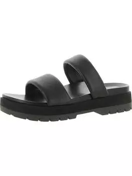 Женские кожаные сандалии Modesto Slip-On Slide Vionic, цвет black/nappa