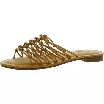 Женские кожаные сандалии-слайды MIGNON SLIDE Mansur Gavriel, цвет sole