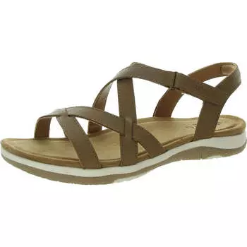 Женские кожаные сандалии Sterling с ремешками на пятке Earth Origins, цвет medium natural