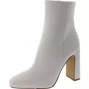 Женские кожаные сапоги Allison с острым носком до середины голени Steve Madden, цвет bone leather