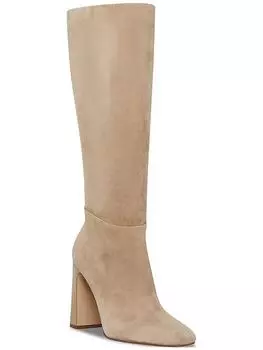 Женские кожаные сапоги до колена Ally Steve Madden, цвет sand suede