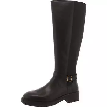 Женские кожаные сапоги Georgi Tall до колена Steve Madden, черный