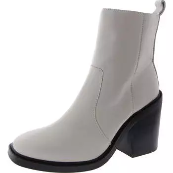 Женские кожаные сапоги LINA на молнии до середины голени Steve Madden, цвет bone leather