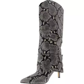 Женские кожаные сапоги Nairine 2 с манжетами выше колена Marc Fisher LTD, цвет light natural