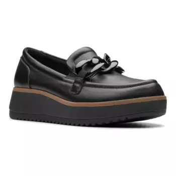 Женские кожаные слипоны Zylah May Clarks, цвет oxford