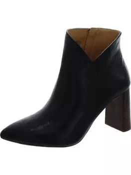 Женские кожаные туфли Abrina Block Heel Shooties Jessica Simpson, цвет black sopranos