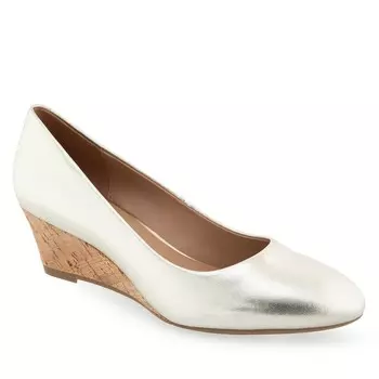 Женские кожаные туфли Aerosoles Iris, цвет Soft Gold Leather