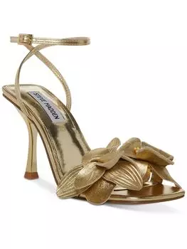 Женские кожаные туфли Amani на каблуках Steve Madden, золотой