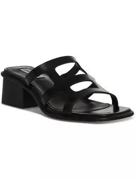 Женские кожаные туфли без шнуровки Princess на каблуке Steve Madden, цвет Black Leather