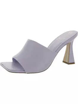 Женские кожаные туфли Carmen с квадратным носком на каблуке Sam Edelman, цвет misty lilac leather