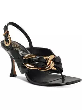 Женские кожаные туфли-цепочки Melzie Vince Camuto, черный