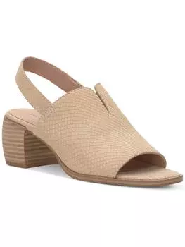 Женские кожаные туфли Jaila на каблуках Lucky Brand, цвет warm sand vibora nubuck
