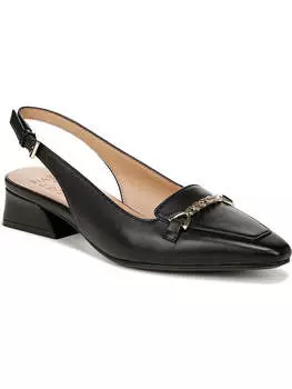 Женские кожаные туфли Lindsey Slingbacks Naturalizer, черный