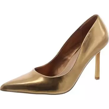 Женские кожаные туфли-лодочки Classie Steve Madden, цвет bronze