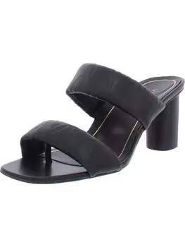 Женские кожаные туфли-лодочки Emaline Slip On на каблуках Vionic, черный