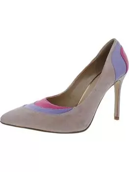 Женские кожаные туфли-лодочки Junna с острым носком Things II Come, розовый/мультиколор