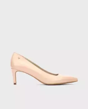 Женские кожаные туфли-лодочки на шпильке Martinelli, розовый