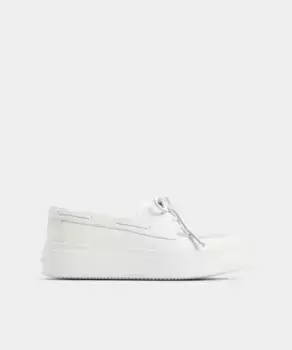 Женские кожаные туфли-лодочки с круглым носком Aldo, белый