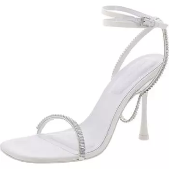 Женские кожаные туфли Luxon с квадратным носком JONATHAN SIMKHAI, белый